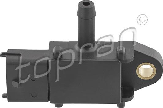 Topran 208 247 - Sensor, presión gas de escape parts5.com