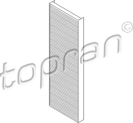 Topran 202 702 - Filtru, aer habitaclu parts5.com