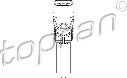 Topran 207 446 - Senzor,viteza parts5.com