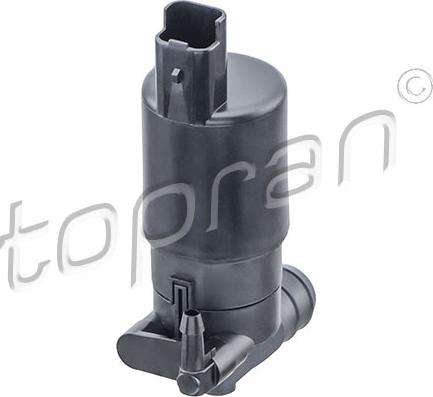 Topran 207 666 - Pompa spryskiwacza, spryskiwacz szyby czołowej parts5.com