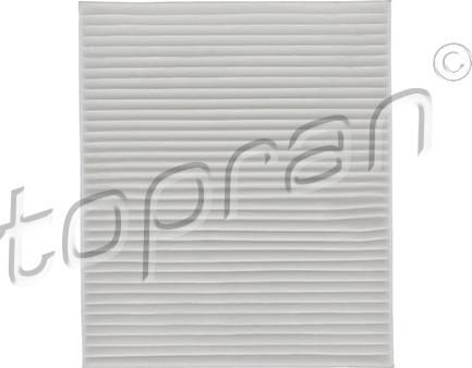 Topran 207 680 - Filter, interior air parts5.com