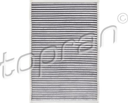 Topran 207 014 - Filter, interior air parts5.com