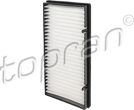 Topran 207 035 - Filter, interior air parts5.com