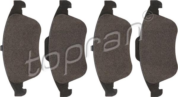 Topran 700 801 - Brake Pad Set, disc brake parts5.com