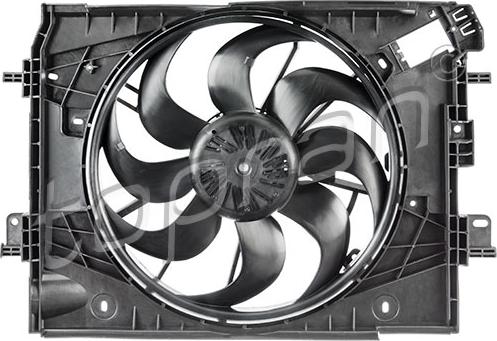 Topran 701 781 - Fan, radiator parts5.com