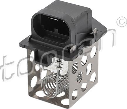 Topran 702 492 - Rezistor, Electromotor - ventilator parts5.com