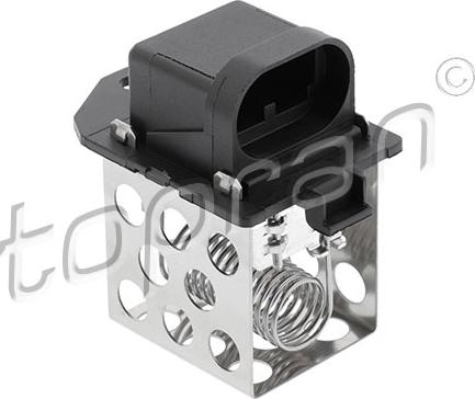 Topran 702 573 - Résistance de série, moteur électrique-ventilateur du radiat parts5.com