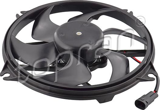 Topran 721 542 - Fan, radiator parts5.com