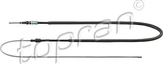 Topran 721 672 - Cable, parking brake parts5.com