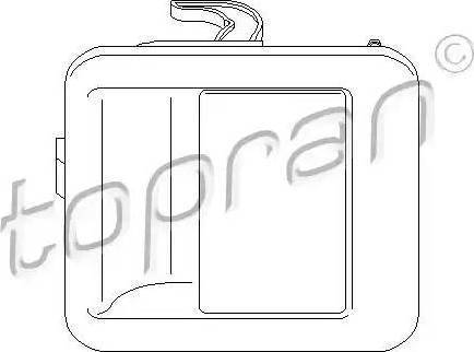 Topran 721 738 - Ručica na vratima parts5.com