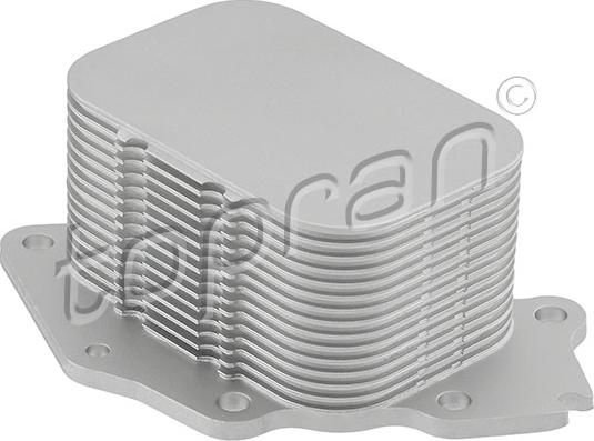 Topran 723 122 - Radiator ulei, ulei motor parts5.com