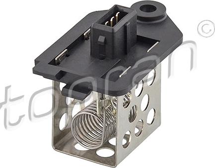 Topran 723 893 - Rezistor, Electromotor - ventilator parts5.com