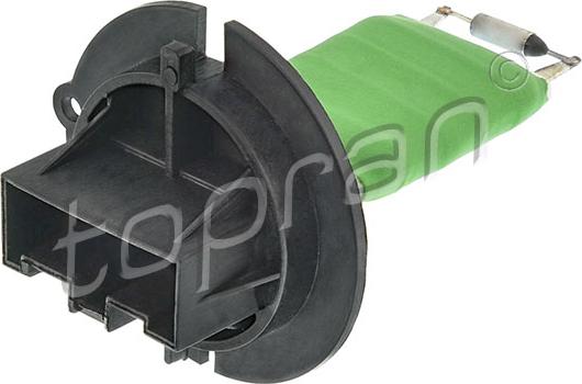 Topran 723 700 - Resistor, interior blower parts5.com