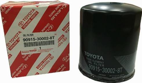 TOYOTA 90915-30002 - Olejový filter parts5.com