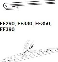 Trico EF330 - Wischblatt parts5.com