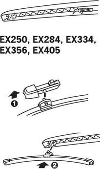 Trico EX284 - Stieracia liżta parts5.com