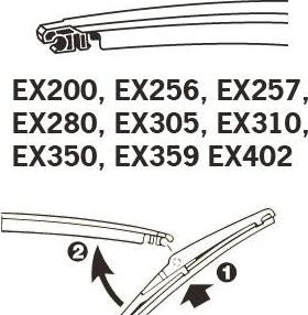 Trico EX350 - Wiper Blade parts5.com