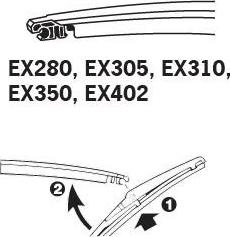 Trico EX350 - Wiper Blade parts5.com