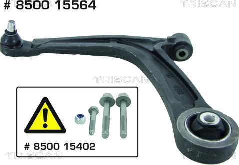 Triscan 8500 15564 - Barra oscilante, suspensión de ruedas parts5.com