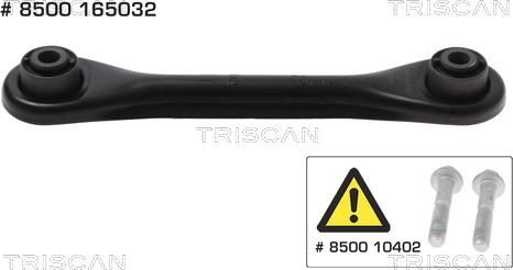 Triscan 8500 165032 - Travesaños / barras, suspensión ruedas parts5.com