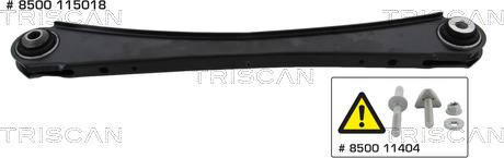 Triscan 8500 115018 - Spona, vešanje točkova parts5.com