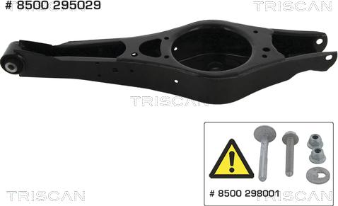 Triscan 8500 295029 - Barra oscilante, suspensión de ruedas parts5.com