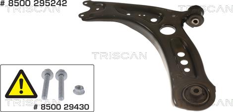 Triscan 8500 295242 - Носач, окачване на колелата parts5.com