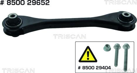 Triscan 8500 29652 - Brat / bieleta, suspensie roata parts5.com