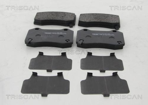 Triscan 8110 10606 - Brake Pad Set, disc brake parts5.com