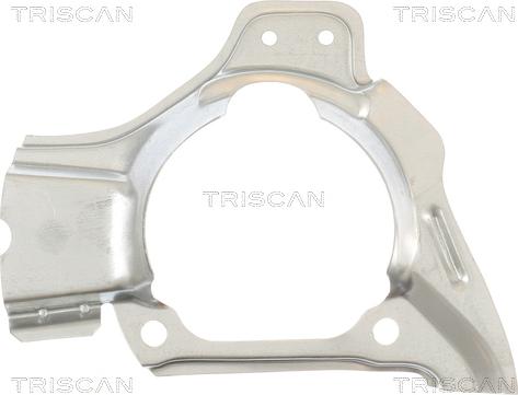 Triscan 8125 15102 - Ochranný plech proti rozstreku, Brzdový kotúč parts5.com