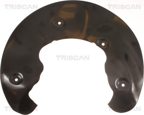 Triscan 8125 29109 - Chapa protectora contra salpicaduras, disco de freno parts5.com