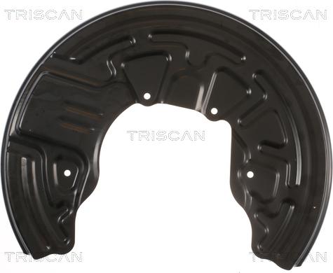 Triscan 8125 29124 - Chapa protectora contra salpicaduras, disco de freno parts5.com