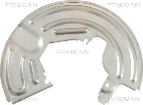 Triscan 8125 25104 - Chapa protectora contra salpicaduras, disco de freno parts5.com