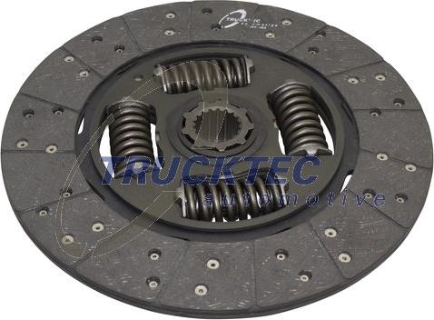 Trucktec Automotive 01.23.168 - Clutch Disc parts5.com