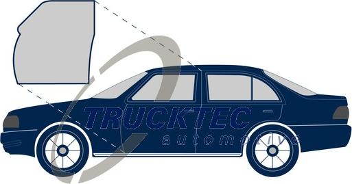 Trucktec Automotive 02.53.037 - Door Seal parts5.com