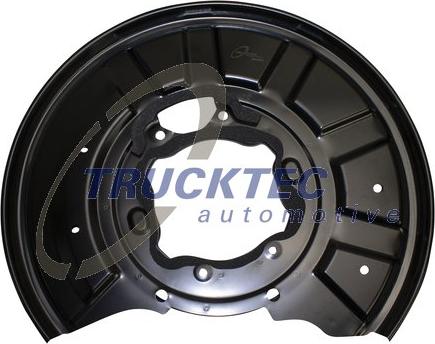 Trucktec Automotive 02.35.549 - Lim za zaštitu od prskanja, kočni disk parts5.com