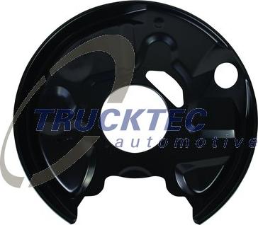 Trucktec Automotive 02.35.528 - Έλασμα πιτσιλίσματος, δισκόπλακα parts5.com