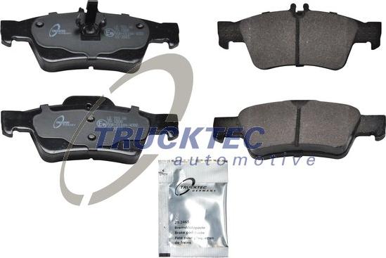 Trucktec Automotive 02.35.115 - Zestaw klocków hamulcowych, hamulce tarczowe parts5.com