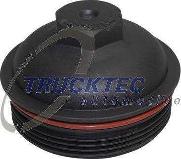 Trucktec Automotive 07.18.091 - Cap, oil filter housing parts5.com