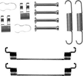 Trusting 915.0 - Juego de accesorios, zapatas de freno parts5.com