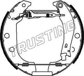 Trusting 615.1 - Σετ σιαγόνων φρένων parts5.com