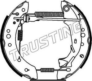 Trusting 626.0 - Set saboti frana parts5.com