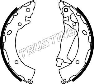 Trusting 046.225 - Set saboti frana parts5.com