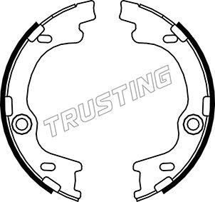 Trusting 046.221 - Set saboti frana, frana de mana parts5.com