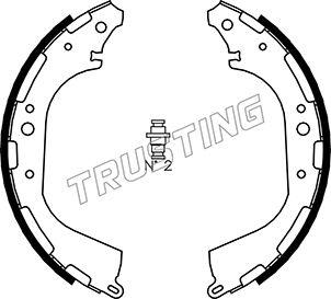 Trusting 067.183 - Juego de zapatas de frenos parts5.com