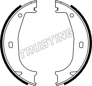 Trusting 019.026 - Set saboti frana, frana de mana parts5.com