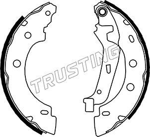 Trusting 088.230 - Fékpofakészlet parts5.com