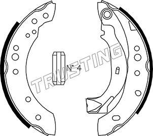 Trusting 022.036 - Set saboti frana parts5.com