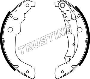 Trusting 079.196 - Juego de zapatas de frenos parts5.com