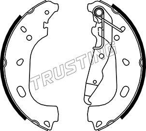 Trusting 073.177 - Brake Shoe Set parts5.com